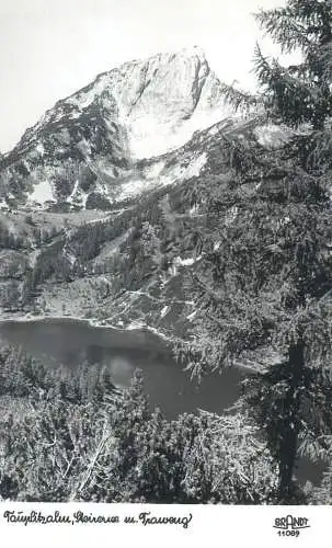 Postcard Austria Trawong mountain lake