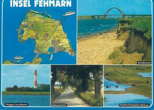 Germany Insel Fehmarn multi view & map
