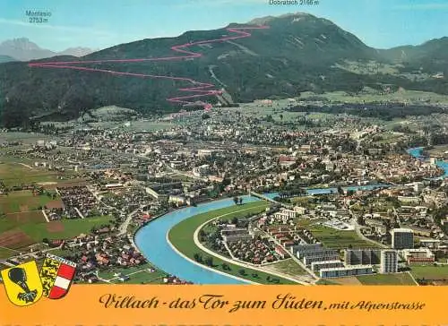 Austria Villach general view & Alpenstrasse