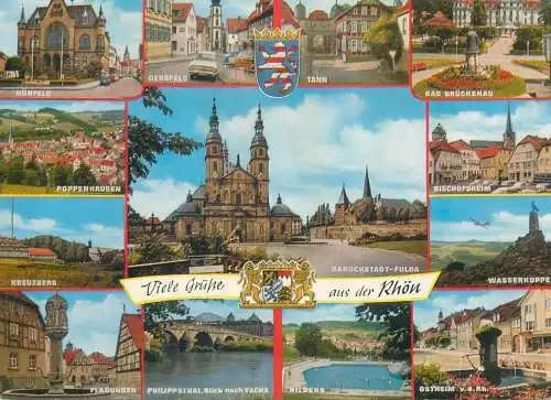 Germany Grusse viele aus Rhon multi view