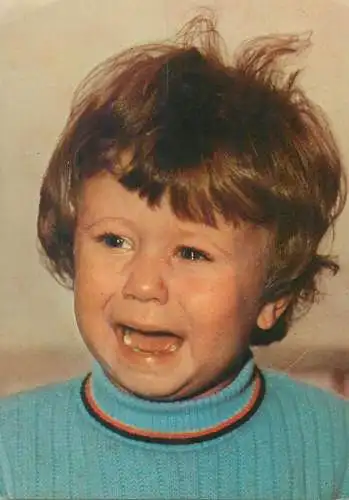 Children types and scenes crying young boy photo