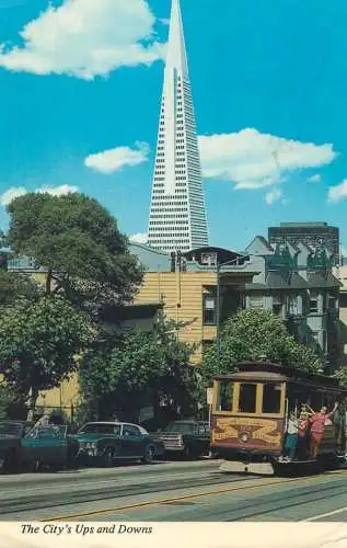 Postcard United States > CA - California > San Francisco cable car