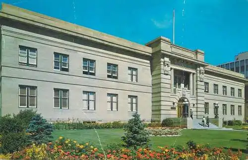 Postcard Canada > Alberta > Calgary Glenbow museum 1971