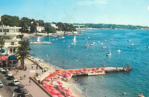 Postcard France la Cote d'Azur Juan les Pins