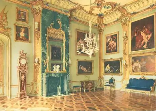 Germany Potsdam Sanssouci New Palace Blue apartment