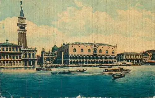 Postcard Italy Venezia (Venice) panorama