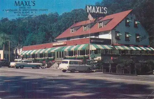 Postcard USA Connecticut Bridgeport Maxl's 1962