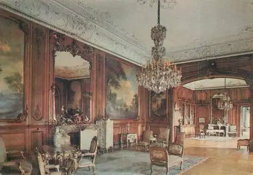 Poland Pszczyna Castle Museum Grand Salon Library