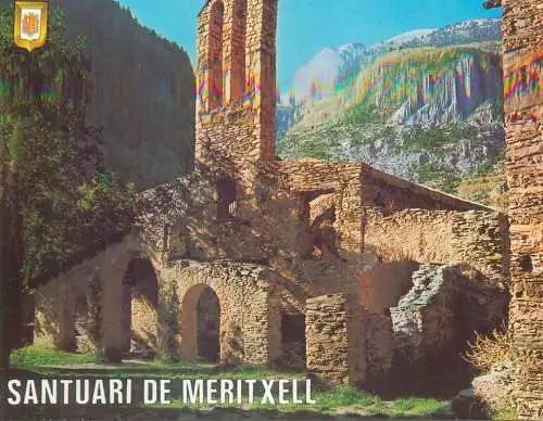 Principat d'Andorra Antique Eglise de Meritxell