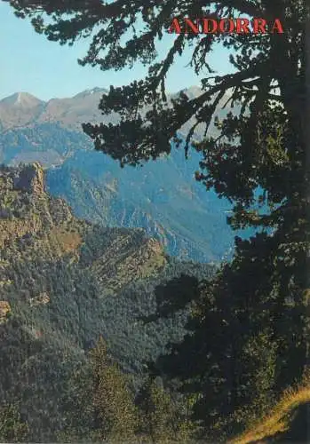 Principat d'Andorra Col de la Botella panoramic view