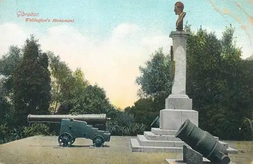 Gibraltar Wellington`s Monument