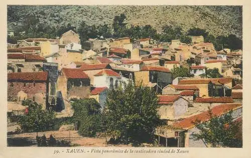 Morocco Xauen panorama