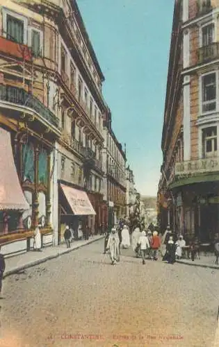 Algeria Constantine entree de la rue nationale