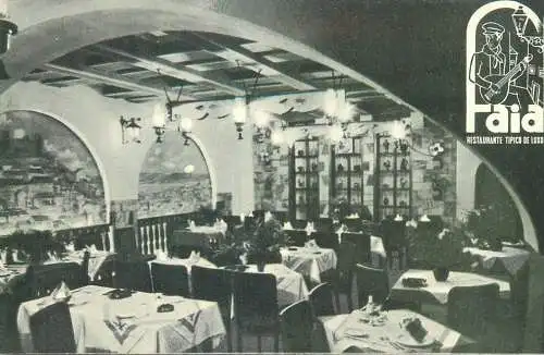 Lisboa " O Faia " restaurante bar regional tipical Bairro Alto