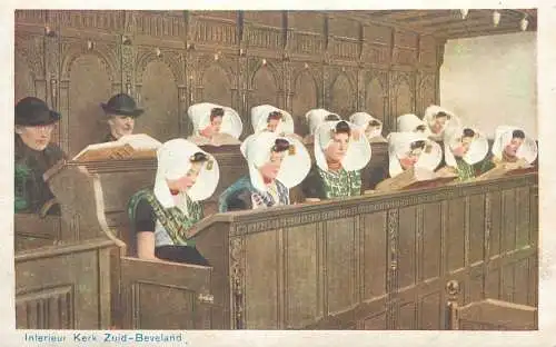 Dutch folk types Kerk Zuid-Beveland