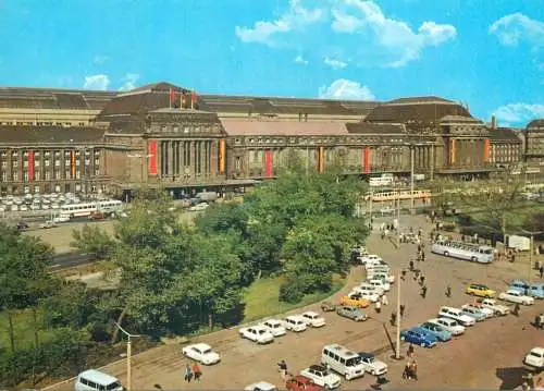 Germany Messestadt Leipzig Hauptbahnhof