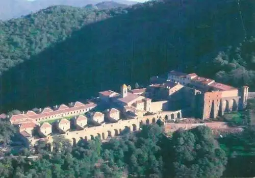 France Collobrieres Monastere de la Verne vue aerienne