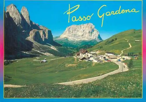 Italy Bolzano province area Passo Gardena