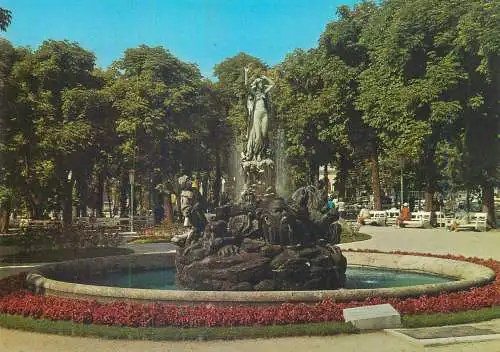 Austria Baden bei Wien Kurpark Undinebrunnen