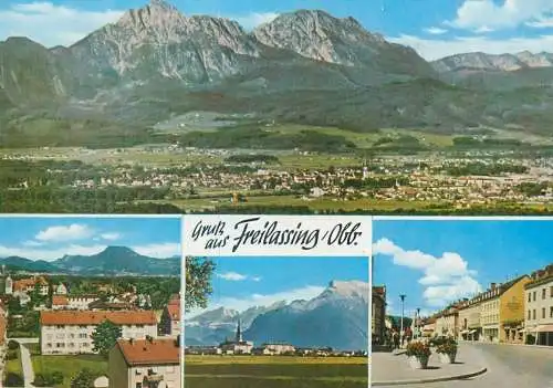 Germany Gruss aus Freilassing Oberbayern multi view