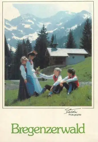 Austria Vorarlberg Bregenzwalder Tracht