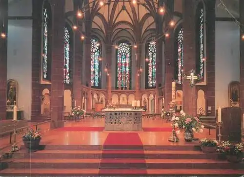 Germany Wiesbaden Stadtpfarrkirche St Bonifatius Altarraum