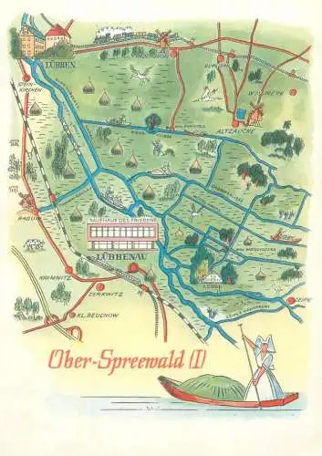 Germany Ober-Spreewald (I) map