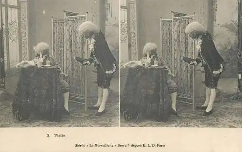 France carte postale stereo enfants costumes lord chamber wigs France visite