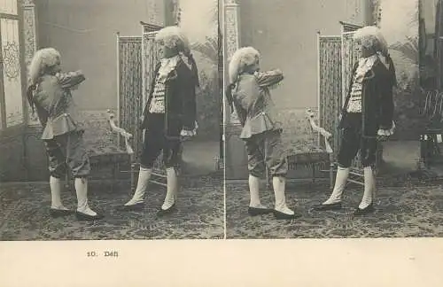 France carte postale stereo enfants costumes lord chamber wigs France defi