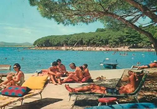 Croatia Biograd strand types and scenes