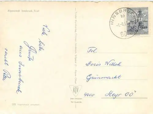 Austria Alpenstadt Innsbruck multi view