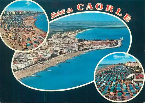 Italy Saluti da Caorle Venezia area multi view