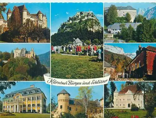 Austria Karntner Burgen und Schlosser multi view