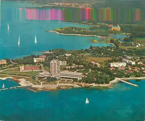 Croatia Umag aerial view