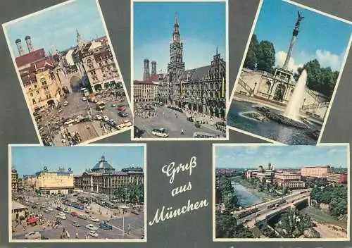 Germany Gruss aus Munchen multi view