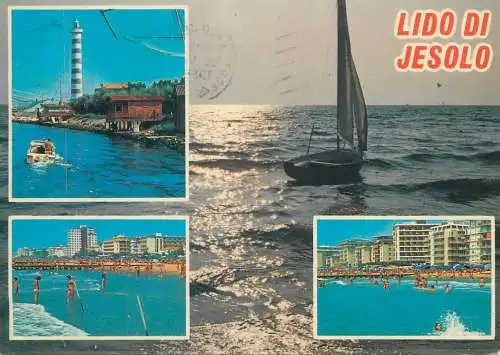 Italy Lido di Jesolo Venezia area multi view