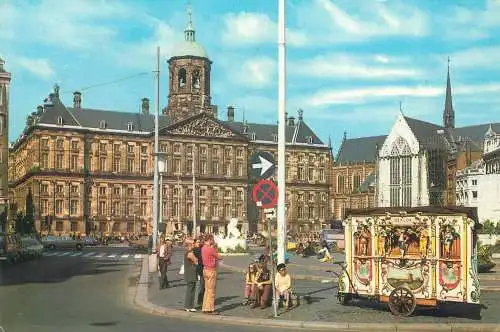 Netherlands Amsterdam Royal Palace & Dam Square