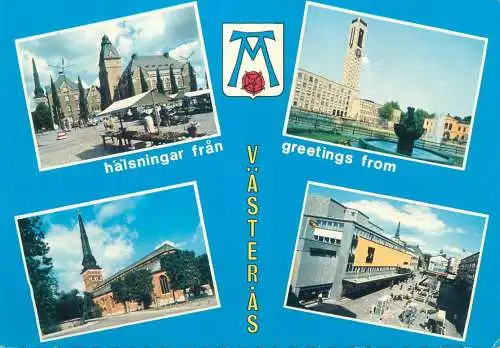 Sweden Greetings from Vasteras multi view