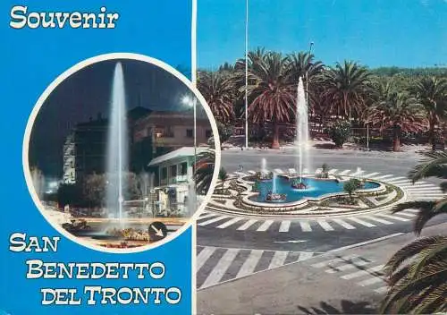 Italy San Benedetto del Tronto multi view souvenir
