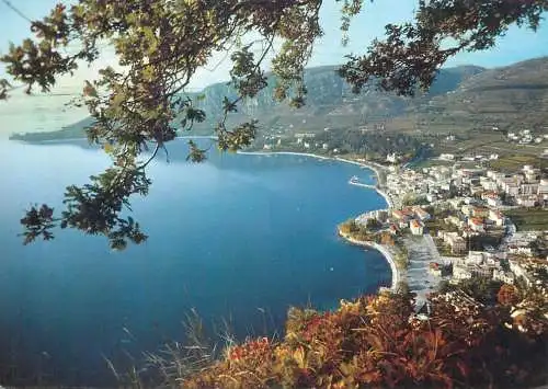 Italy Lago di Garda panorama del golfo e punta S Vigilio