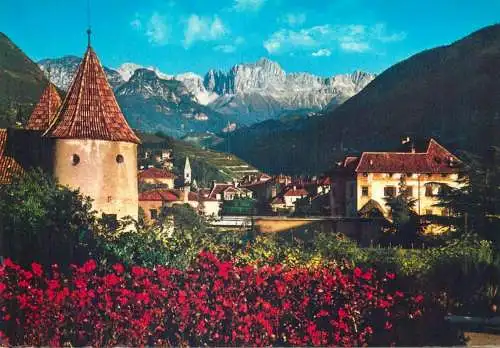 Italy Bolzano Castel Mareccio verso il Catinaccio