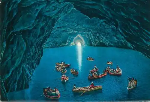 Italy Capri Grotta Azzurra