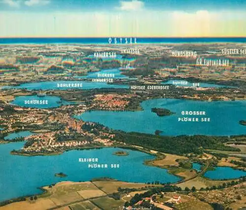 Germany Ostsee lakes general view