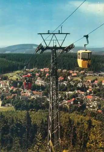 Germany Hahnenklee-Bockwiese im Oberharz mit Bocksberg Seilbahn