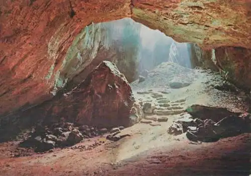 Germany Scharzfeld/Sudharz Einhornhohle Blaue Grotte