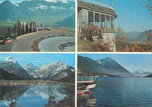 Austria Pertisau Achensee Kanzelkehre Neue Achenseestrasse multi view