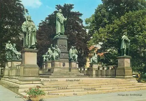 Germany Worms am Rhein Lutherdenkmal
