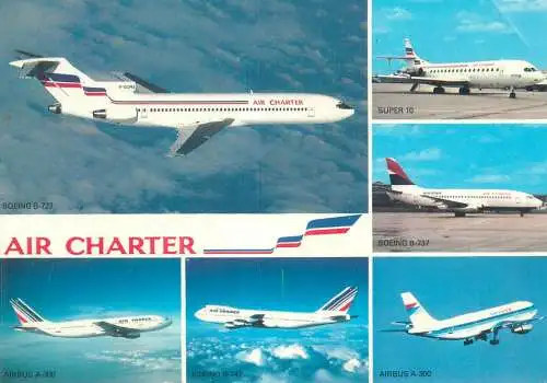 Air Charter airplane fleet multi view