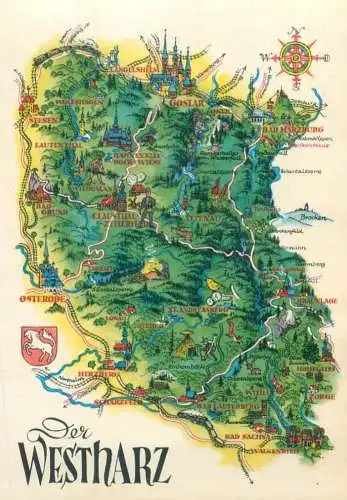 Germany Der Westharz map