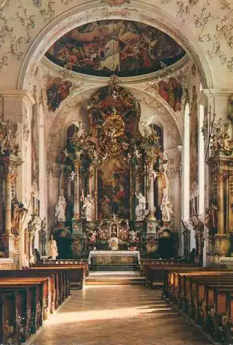 Germany Oberammergau Passionspiele Pfarrkirche